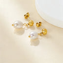 Freshwater Pearl Stud  Earrings
