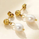 Freshwater Pearl Stud  Earrings