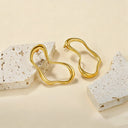Minimal Geometric Stud Earrings