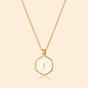 14K Gold Plated Cross Necklace