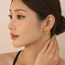 Minimal Geometric Stud Earrings