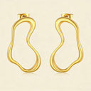 Minimal Geometric Stud Earrings