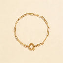 18K Gold Plated O Chain Bracelet