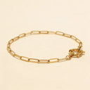 18K Gold Plated O Chain Bracelet