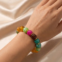 Retro Statement Beaded Bracelet
