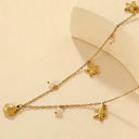Necklace with starfish, pearl and shell pendants updated on March in Verosteel