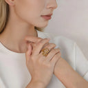 Irregular Wave Open Ring