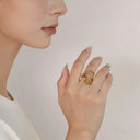 Irregular Wave Open Ring